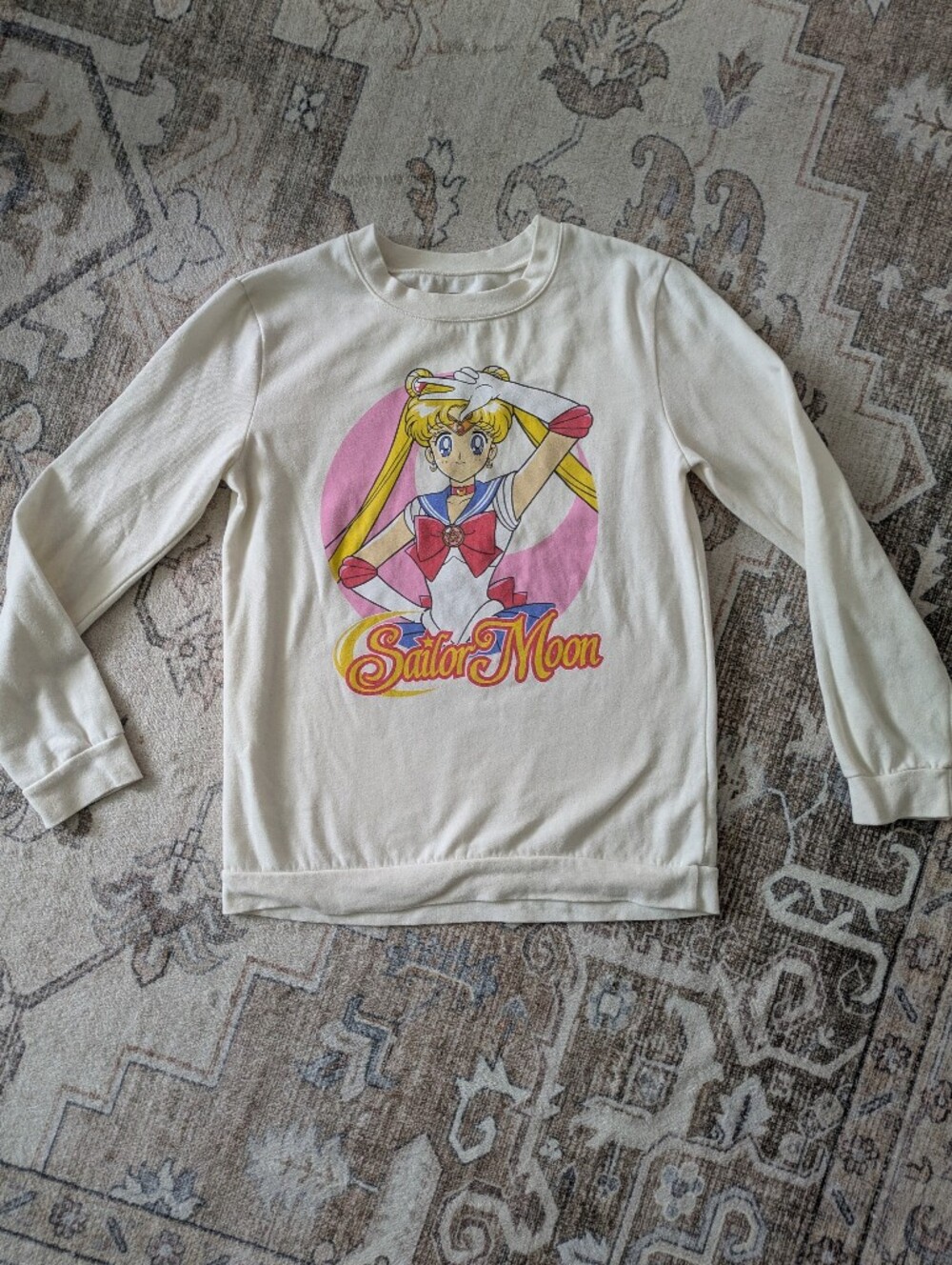Sailor Moon Crewneck Sweater Size Small